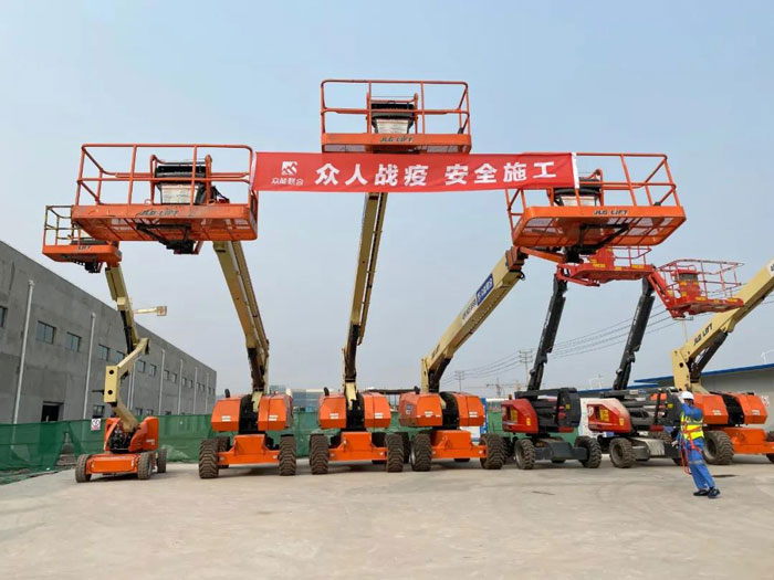 一线探营丨米兰平台（中国）ios/安卓版/手机app下载为工地复工按下“快进键”